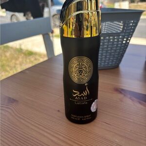 Asad Men’s Perfumed Spray - Black & Gold